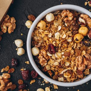 Almond Butter Granola (GF- 4 servings)